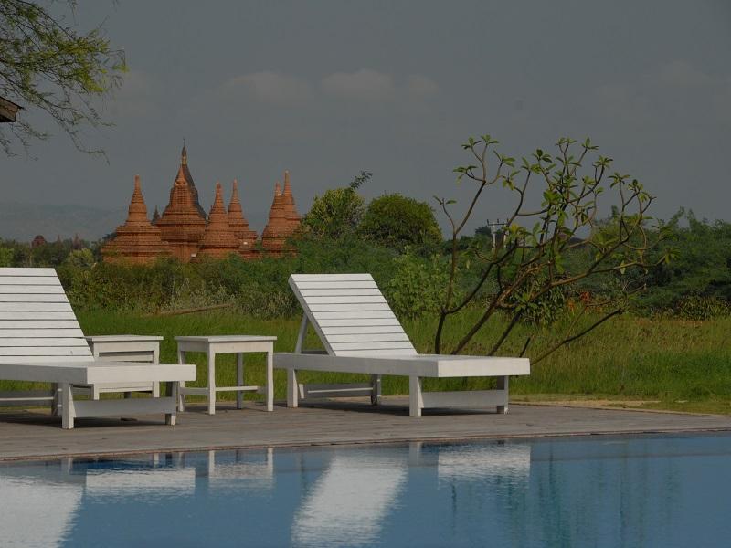 Kumudara Hotel Баган Екстериор снимка